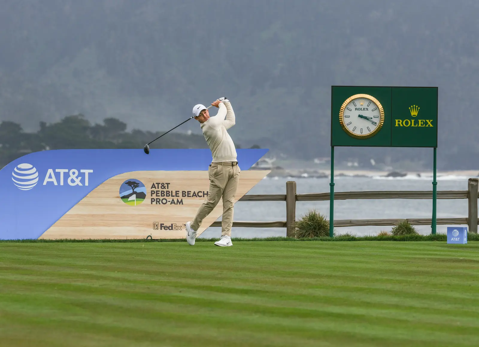 Rory McIlroy at the AT&T Pebble Beach Pro-Am photographed by Manny Espinoza